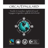 Spirit Bear Orca Dark Roast Certified Organic Fair Trade 199g Packing 