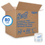 Papel higiénico Scott® Essential Standard, 2 capas, 100 % fibra reciclada, blanco, 80 rollos/caja