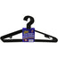 Plastic Hangers BLACK thick and commercial grade 