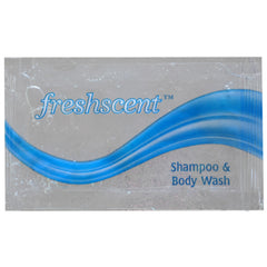 Freshscent™ 0.34 oz Shampoo & Body Wash (2 in 1) 10 ml (1 use pouch) Packing 1