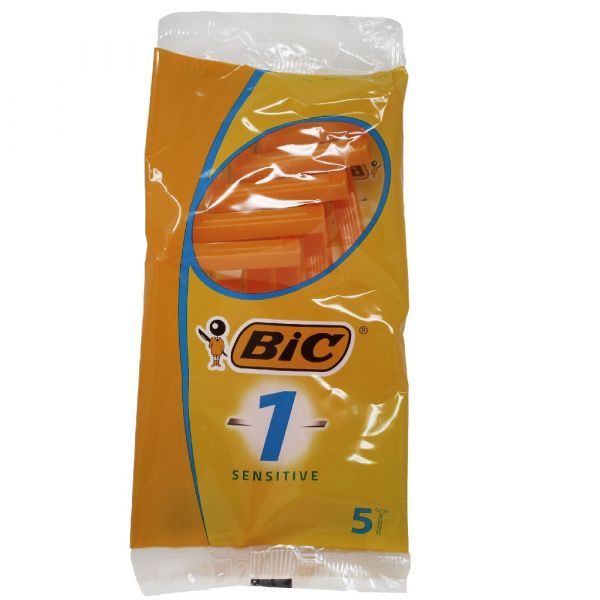 BIC Disposable Razor 5 Count Sensitive 40/Pack – HospitalityEmporium