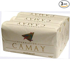 CAMAY Bar Soap 3units 125g Naturel