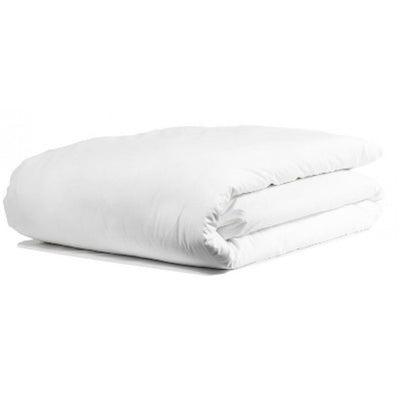 T-250 Prem. Percale Plain Cotton-Poly Duvet Covers FLAP FULL 82"x88" Color: White 2/Pack