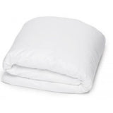 T-250 Prem. Percale Plain Cotton-Poly  Duvet Covers FLAP QUEEN 88"x88" Color: White