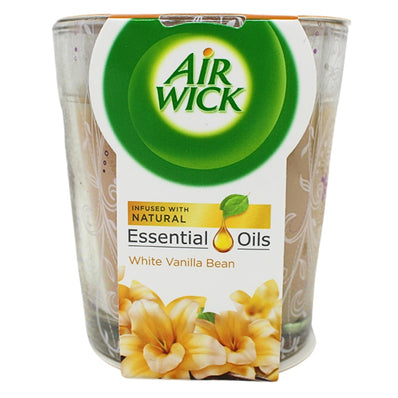 AIRWICK Candle 105G White Vanilla Bean
