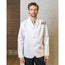 Premium Short Counter Coats 100% Poly No Pockets Dome Closure Color White Available sizes XS-XL (Sold as 6's/ Pack)
