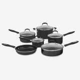 11 pc CuisinArt Advantageî Non-Stick Cookware Set - Black