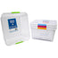 Cesta ROYAL SPONGE con asa de color, de plástico, tamaño 8,5 x 9,5 x 4,75 pulgadas, embalaje: 48/caja