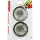 Stainless Steel Mesh Sink Strainer 2Pcs