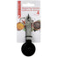 Cuchara medidora GOURMET para utensilios de cocina, 4 piezas, color negro, embalaje de 24 unidades por caja