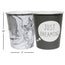 STERILITE Wastebasket with Decal Plasticware Size 10x7 inch Packing 24/Box