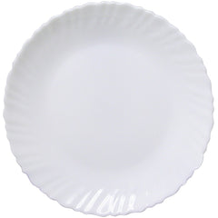 7" Bread and Butter Plate Color White Opal
