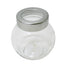 Tarro de cristal con tapa transparente de 200 ml. Embalaje: 36 unidades por caja.