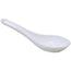 Glass Soup Spoon Color White Opal Packing 24's/Box