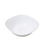 5.5" Square Soup Bowl Color White Opal