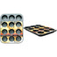 GOURMET Muffin Pan 12 Cup Size 10x14 inch Cookware Packing 12/Box