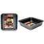 Molde para tartas GOURMET cuadrado de 8 x 8 pulgadas, paquete de 12 unidades