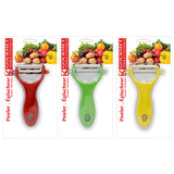 Ceramic Peeler Color Red/Yellow/Green