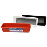 Non Slip Shelf Organizer Dimensions 9.5"x3.5" Color White/Black/Red