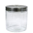Tarro de almacenamiento con tapa de metal de 700 ml. Embalaje de 12 unidades por caja