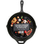 GOURMET Cast Iron Skillet Round Size 13 inch Cookware Packing 4/Box