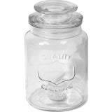 Mason Style Canister with Snap Lid 1020ml