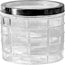 Checkered Canister with See Through Lid 1650ml Packing 6's/ Box
