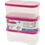 Rectangular Stackable Container 3Pk Size 350ml Packing 24's/Box