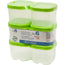 Stackable Container 6Pk Size 150ml Dimensions 6.8x6.8x5.8cm Packing 24's/Box