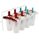 Plastic Popsicle Mold 8Pcs