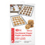 Papel de pergamino GOURMET, 10 hojas, tamaño para utensilios de cocina, paquete de 24 unidades por caja
