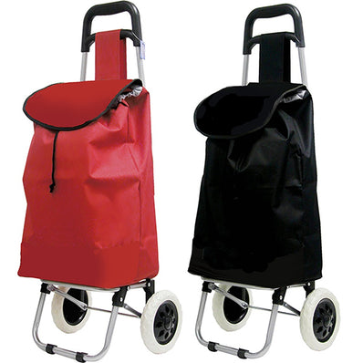 Fabric Shopping Cart Color Red/Blac