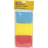 Sponge Scrubber Mesh 3Pk