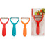 GOURMET Peeler Set 3 Pc Kitchenware 5 inch Packing 12/Box