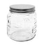Tarro de cristal vintage con tapa de metal, 3 l, embalaje de 6 unidades por caja