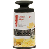 3-Way Easy Grip 9" Oval Grater with Non Skid Base