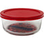 Round Glass Food Container 500ml Dimension 5.3