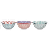 6" Noodle Bowl Color Assorted Decals