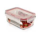 Lock Lid Food Container 500ml Dimension 2.7"x6.4"x4.3"