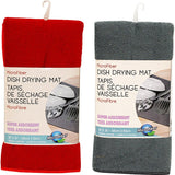Dish Drying Mat Assorted Colors Size 18" x 24"