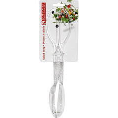 Clear Tong Salad 11" Height