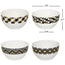 CLARO Bowl Optic Gold Size 5.5 inch Tableware Packing 24/Box
