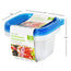 GOURMET Multipack Container Square Deep 3 Pcs Plasticware 900ml Packing 24/Box