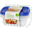 Rectangular Plastic BPA free Container 3Pk Size 480ml Packing 24's/Box