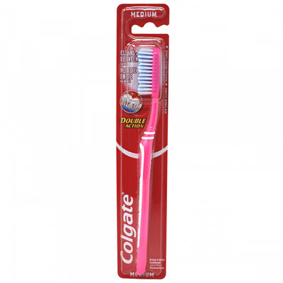 COLGATE Toothbrush Medium Double Action