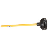Hydro Thrust Toilet Plunger with Wooden Handle