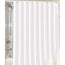 Forros para cortinas de ducha de poliéster repelente al agua, 72 x 72 pulgadas, color blanco, paquete de 6 unidades por caja