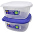Square Container Size 3000ml Packing 24's/Box