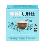 OneCoffee Columbian Medium Roast K-Cups Pods Coffee Certified Organic Fair Trade Packing 