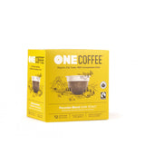 OneCoffee Peruvian Dark Roast K-Cups Pods Coffee Certified Organic Fair Trade Packing 
